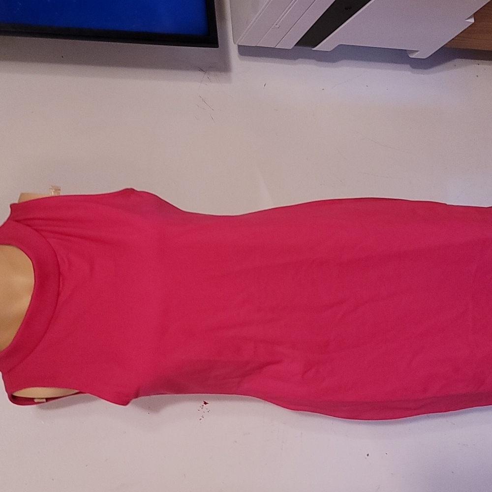 NWT talbots p petite summer dress pink